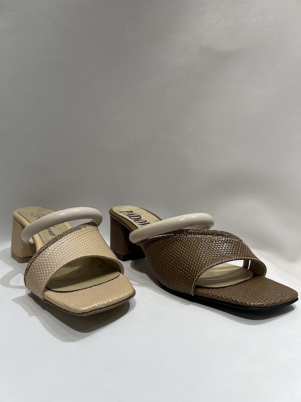  صندل مجلسی پاشنه 5 سانت در دو رنگ 