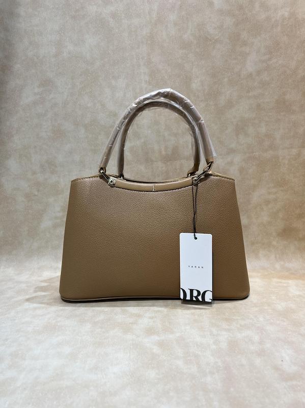 کیف زنانه مجلسی مات کرم