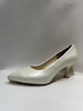  کفش عروس صدفی پاشنه 5 سانت 