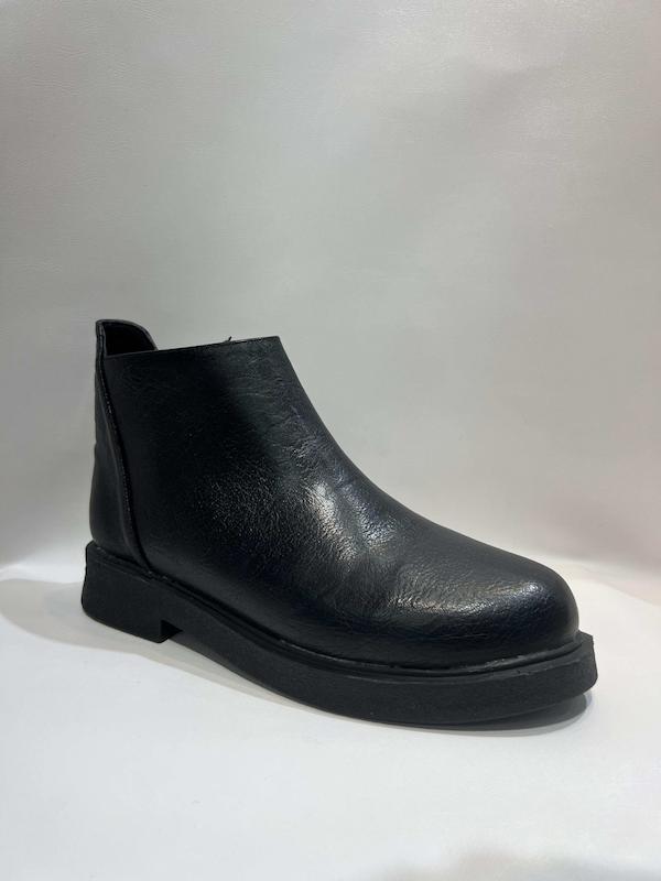  نیم بوت زنانه بغل زیپ ساده 