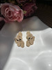 گوشواره مینا کاری گل