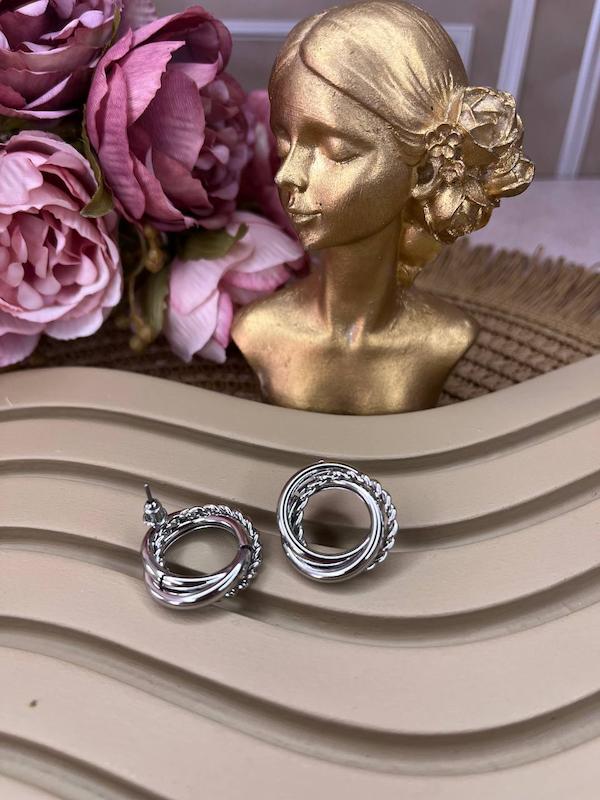 گوشواره حلقه ای زارا کد 02