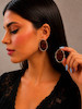 گوشواره طرح بیضی کد333