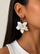 گوشواره حلقه ای گل کد370
