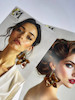 گوشواره حلقه ای گل کد372
