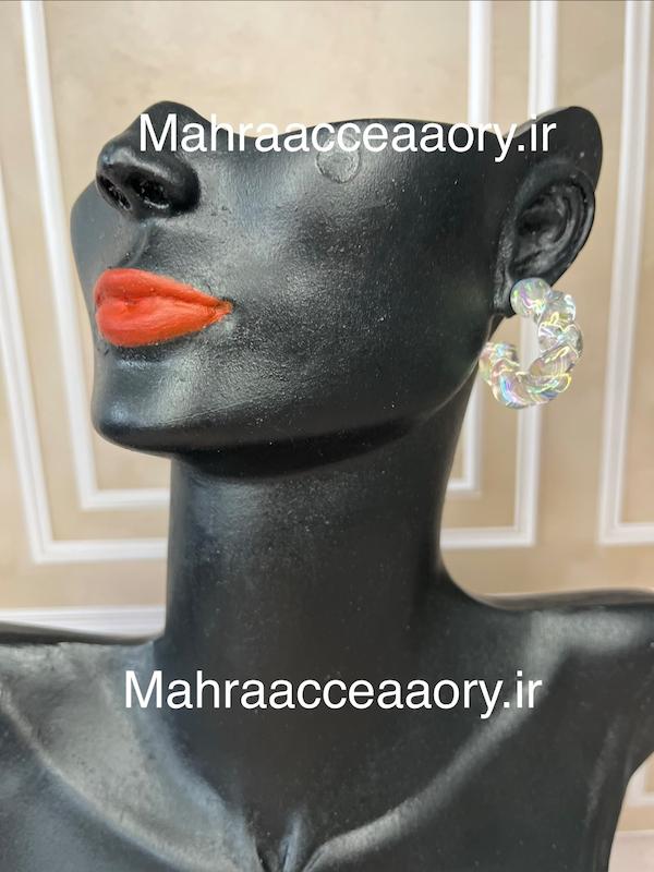 پک گوشواره پیچ مرواریدی و حلقه ای مرواریدی