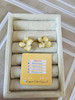گوشواره مینا کاری طرح گل