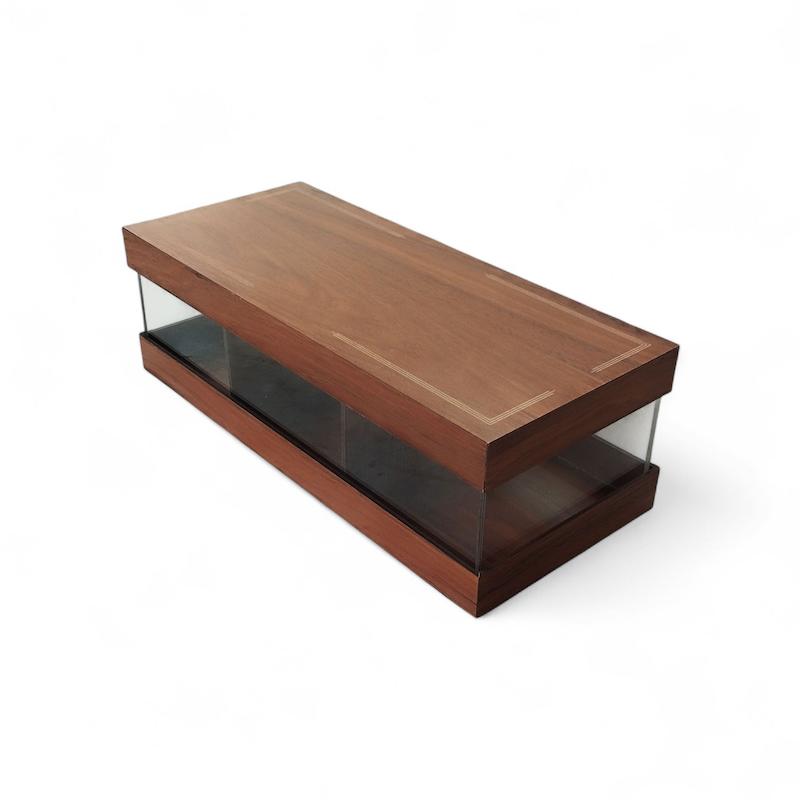 جعبه چوبی، جعبه پلکسی، پذیرایی