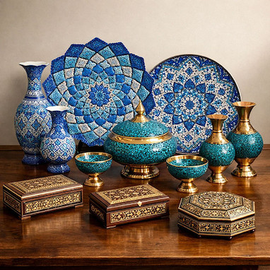 صنایع دستی اصفهان؛ گزینه ای خاص برای هدایای نفیس
