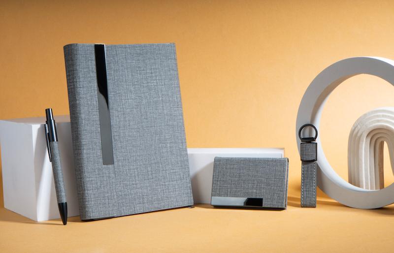 ست هدیه تبلیغاتی کد 40131 | ست مدیریتی مینیمال با سررسید رقعی