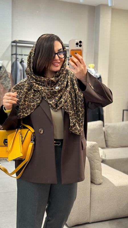 کت یار قهوه ای