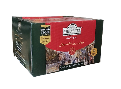 چای باروتی زرین اعلا سیلان احمد 10 کیلویی