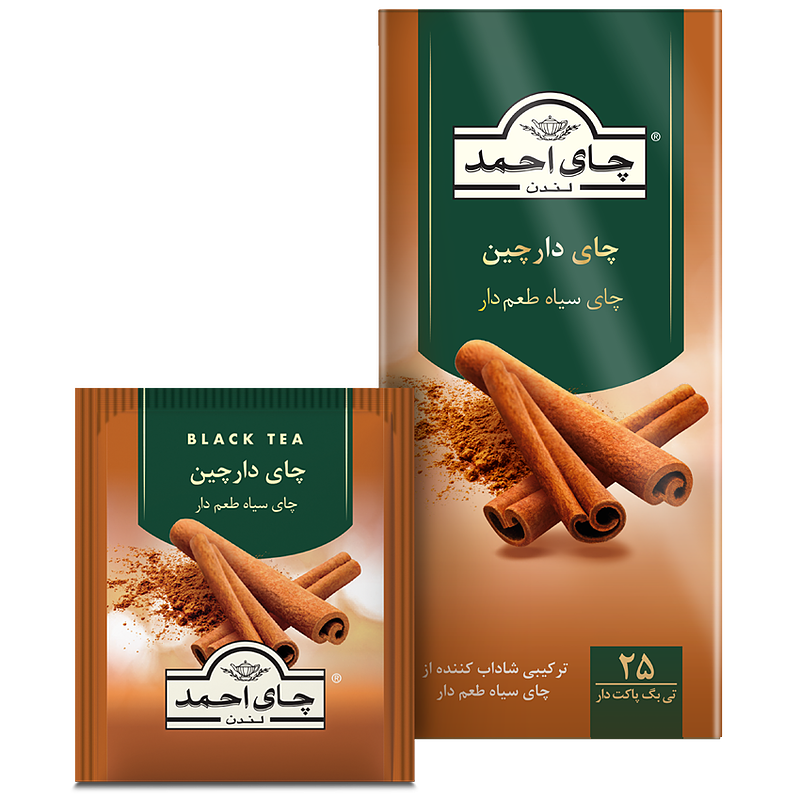 چای دارچین احمد - بسته ی 25 عددی