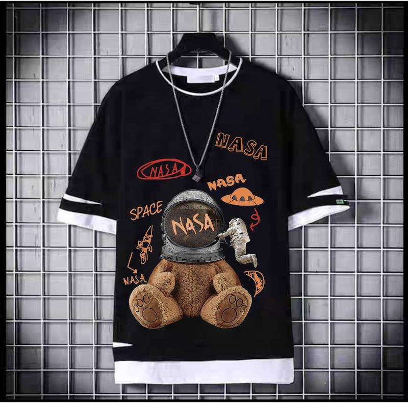 تیشرت آستین کوتاه لش مردانه وزنانه493