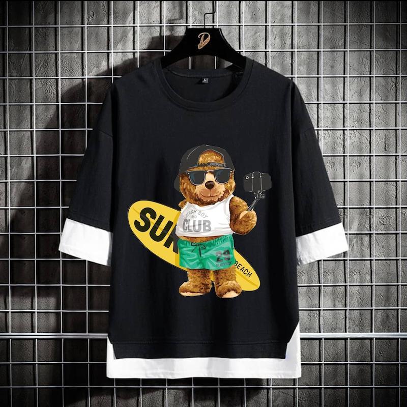 تیشرت آستین کوتاه لش مردانه وزنانه554