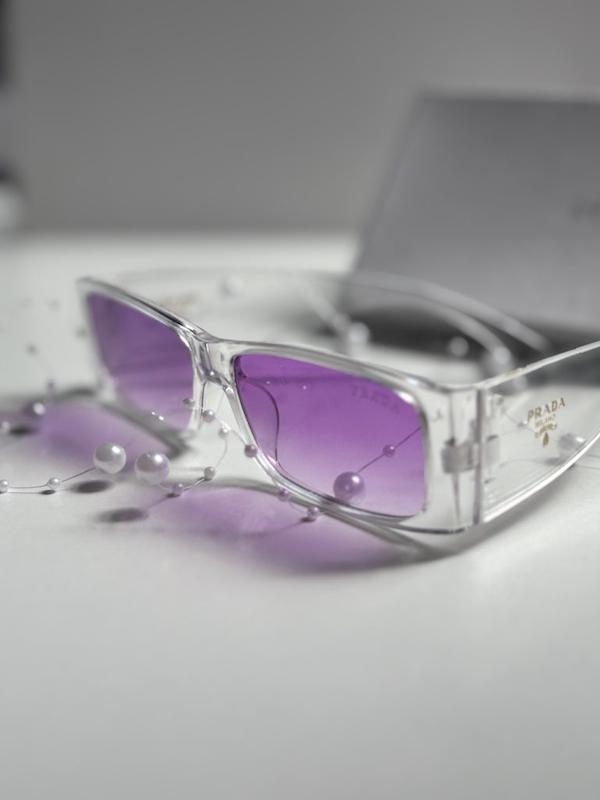 عینک آفتابی برند Prada زنانه ترند یخی یووی 400   B1105