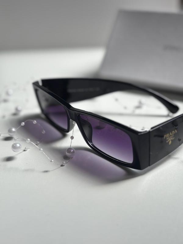 عینک آفتابی برند Prada زنانه ترند مشکی یووی 400   B1116
