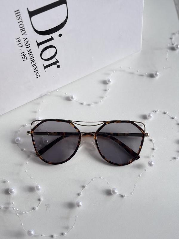 عینک آفتابی برند Chanel زنانه پلنگی ترند یووی 400  B1123
