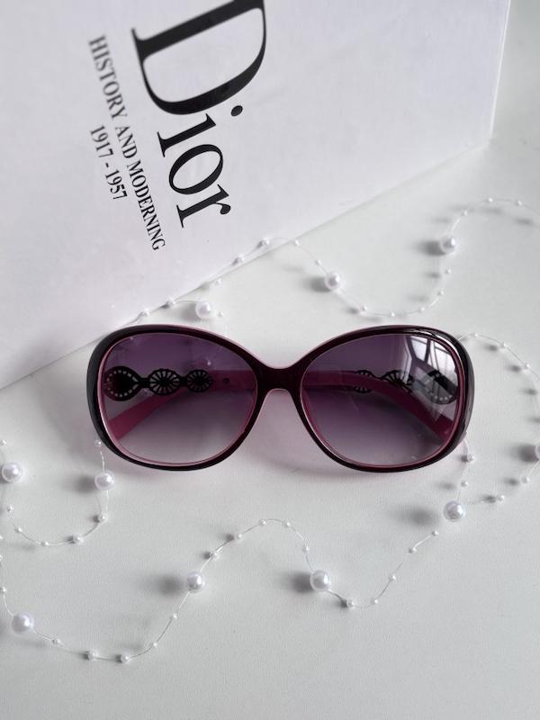 عینک آفتابی برند Dior زنانه قرمز ترند یووی 400   B1125