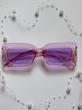 عینک آفتابی برند Prada زنانه گلبهی یووی 400   B1126