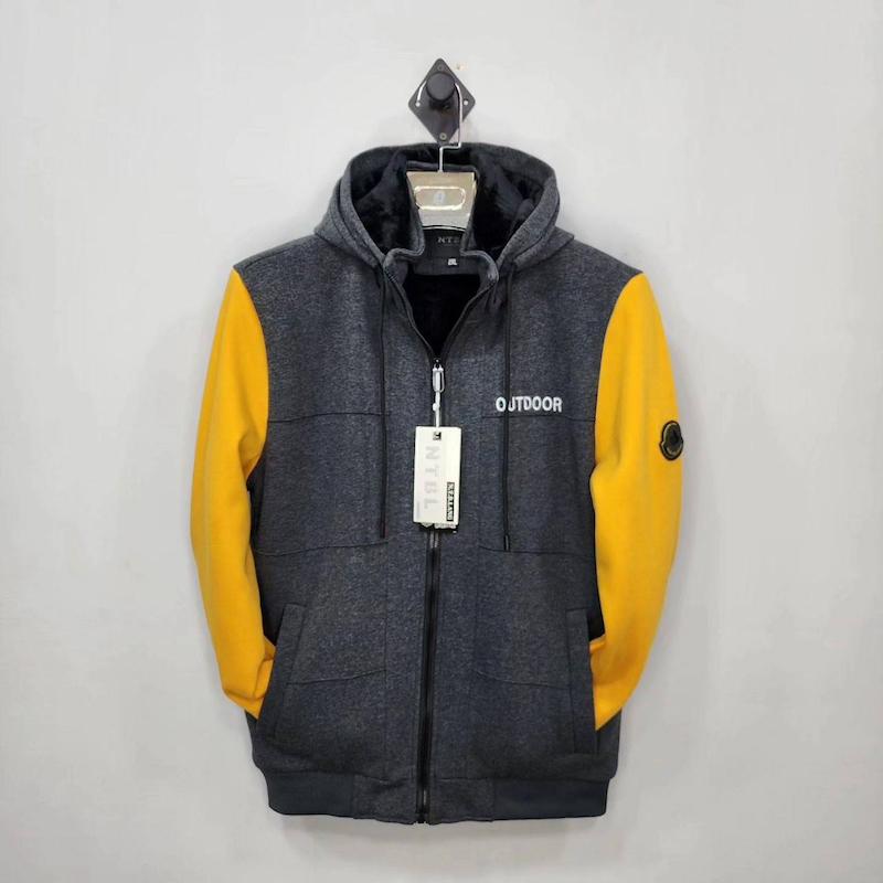 سویشرت کلاه‌دار خزدار مردانه وزنانه1448