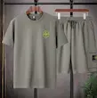 ست تیشرت و شلوارک 1562STONE_ISLAND