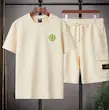 ست تیشرت و شلوارک 1562STONE_ISLAND