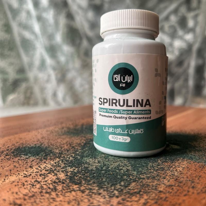 جلبک اسپیرولینا ایران آلگا