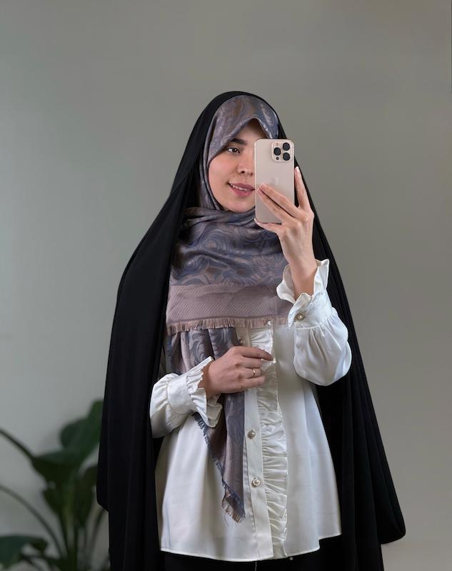 روسری لمه رز 