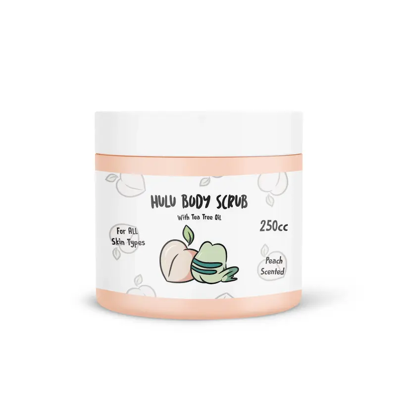 اسکراب بدن هلو