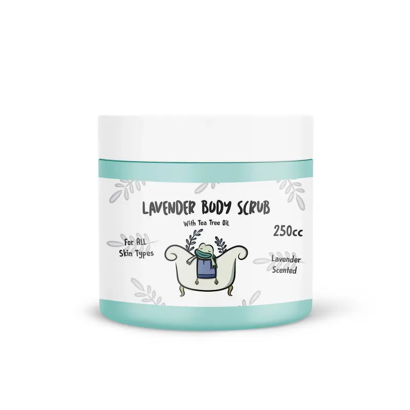 اسکراب بدن لوندر