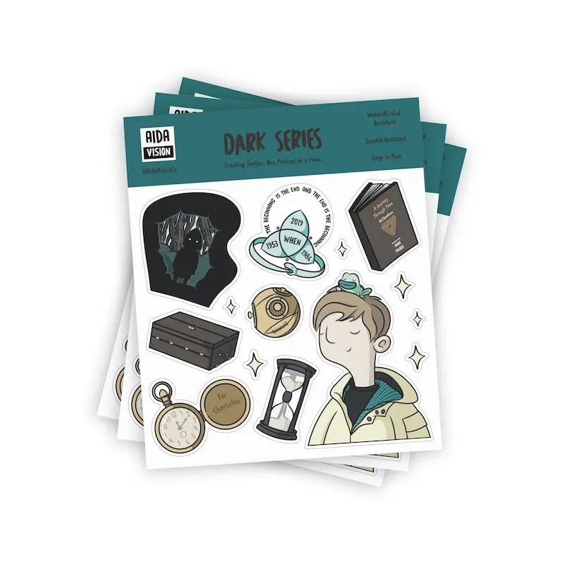 استیکر سریال دارک