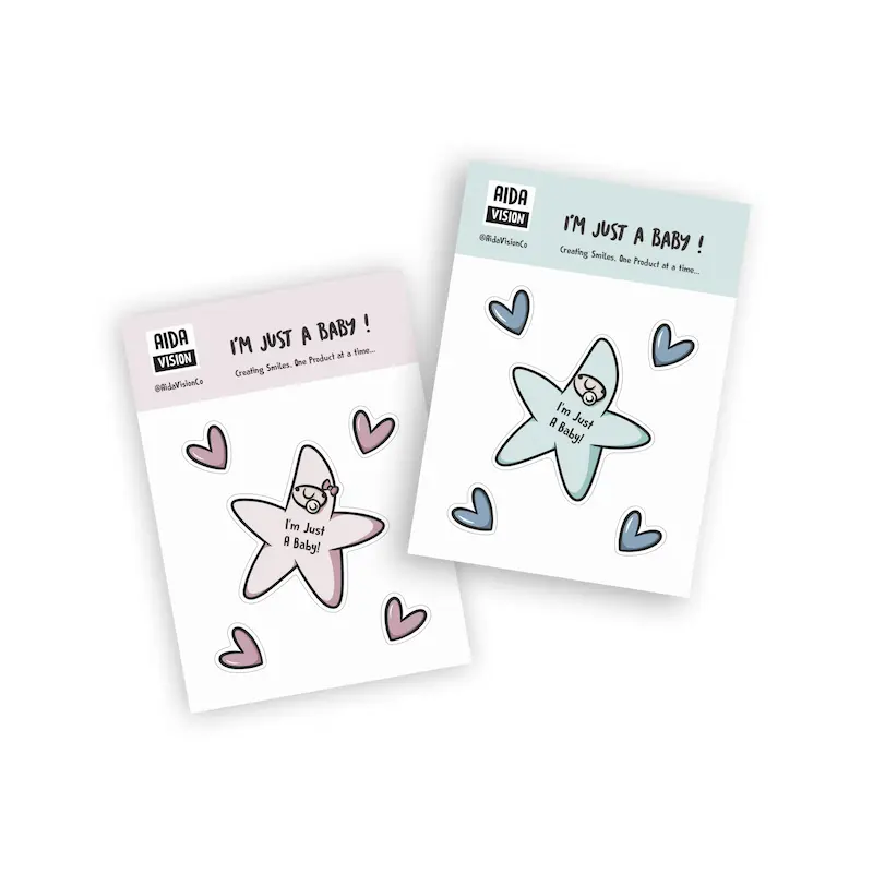 استیکر من فقط یه بچم!