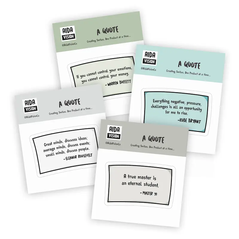 استیکر یک نقل قول