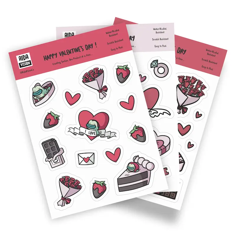 استیکر ولنتاین