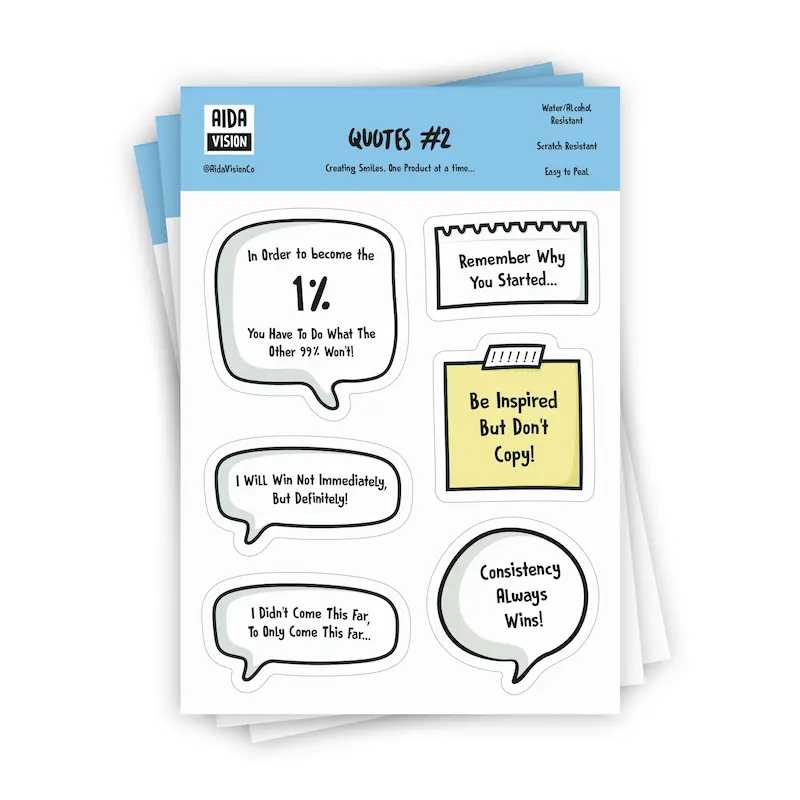 استیکر نقل قول ۲