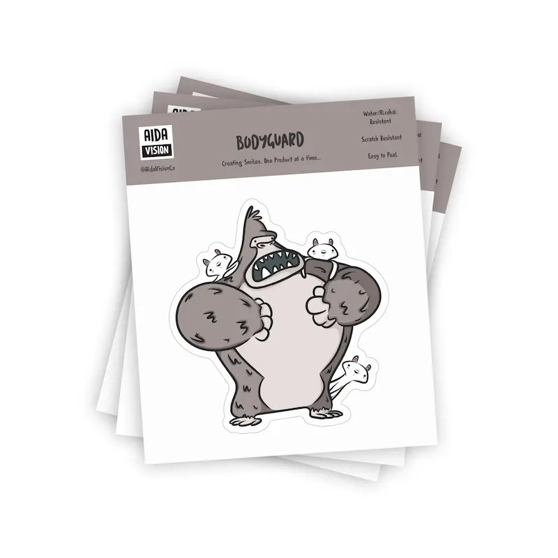 استیکر بادیگارد