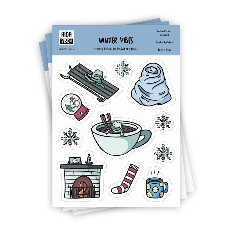 استیکر حس و حال زمستانی!