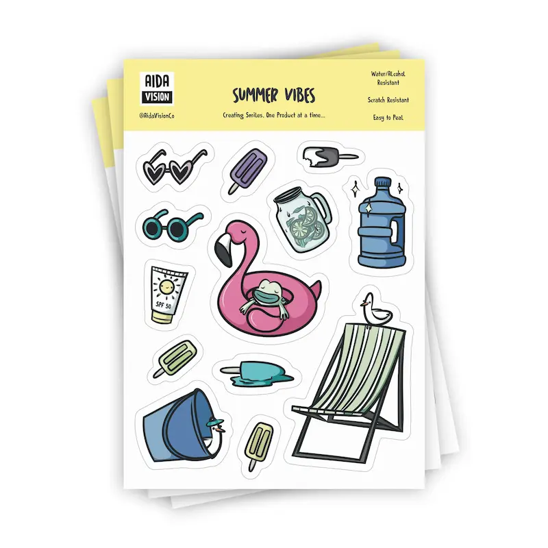 استیکر حس و حال تابستانی!