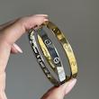 دستبند و دستبند استیل کارتیر لاو Cartier با حک 750 