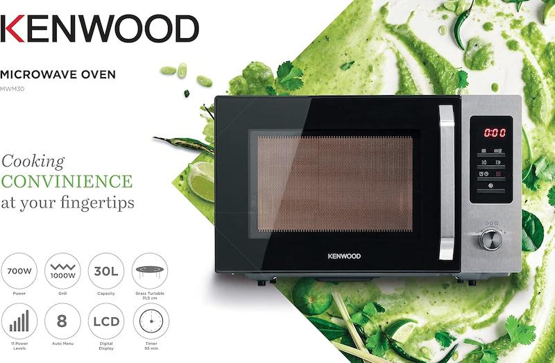 مایکروویو گریل‌دار کنوود مدل Kenwood MWM30.000BK