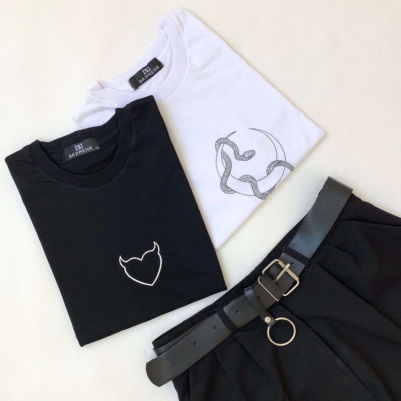 تیشرت طرح مینیمال