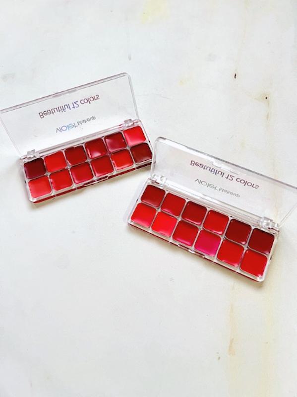 پالت رژلب ۱۲ رنگ  ویولت 