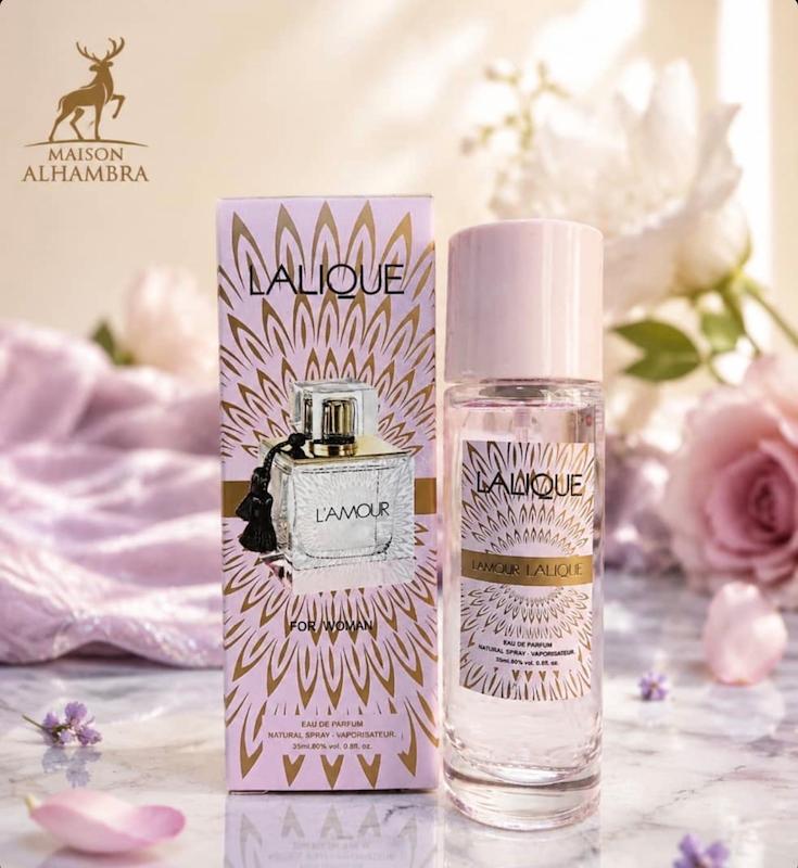 عطر لالیک لامور برند الحمبرا