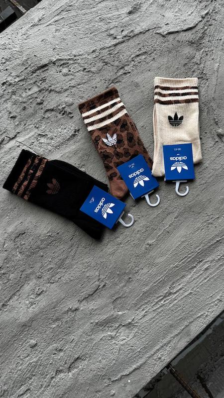 جوراب ساقدار ADIDAS طرح دار