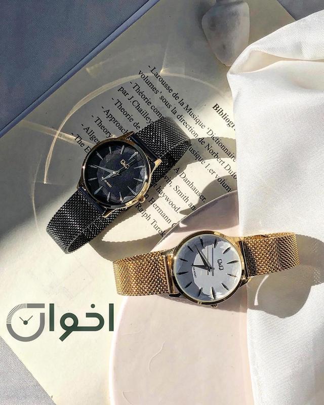 ساعت کیو اند کیو حصیری شرکتی