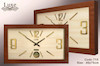 ساعت دیواری لوکس تمام چوبی