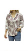 شومیز لینن طرح برگ Tahari_ کد 378