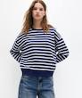 دورس راه راه سورمه ای Pull&bear _ کد 438