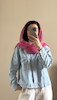 کت جین آبی روشن منگو_کد 